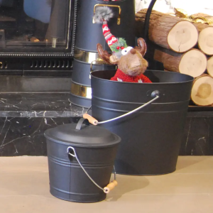 large galvanized ice bucket