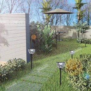 solar powered garden lights