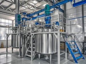 Mixing Tank with Agitator