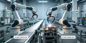 5 axis robot arm