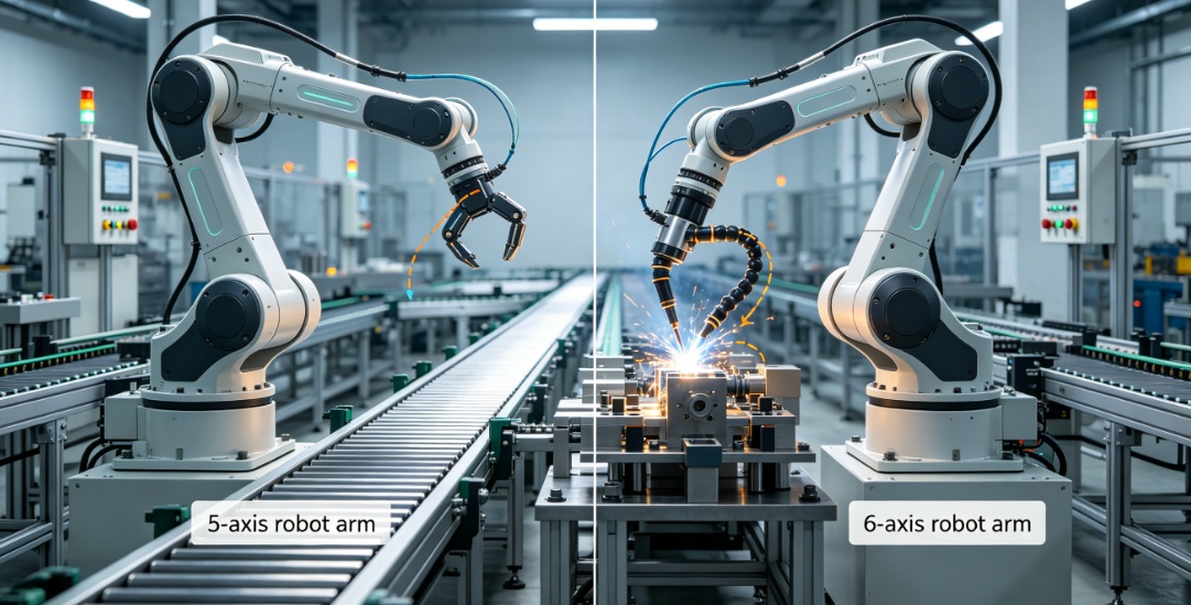 5 axis robot arm