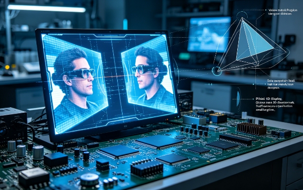glasses free 3d display